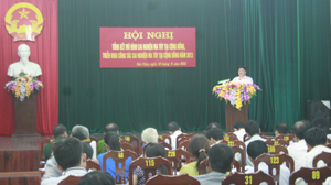 Hội nghị tổng kết mô hình cai nghiện tại cộng đồng và quản lý sau cai tại huyện Mai Châu.